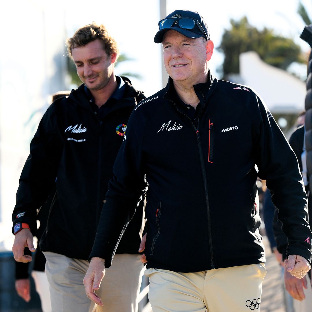 Alberto de Mónaco y Pierre Casiraghi