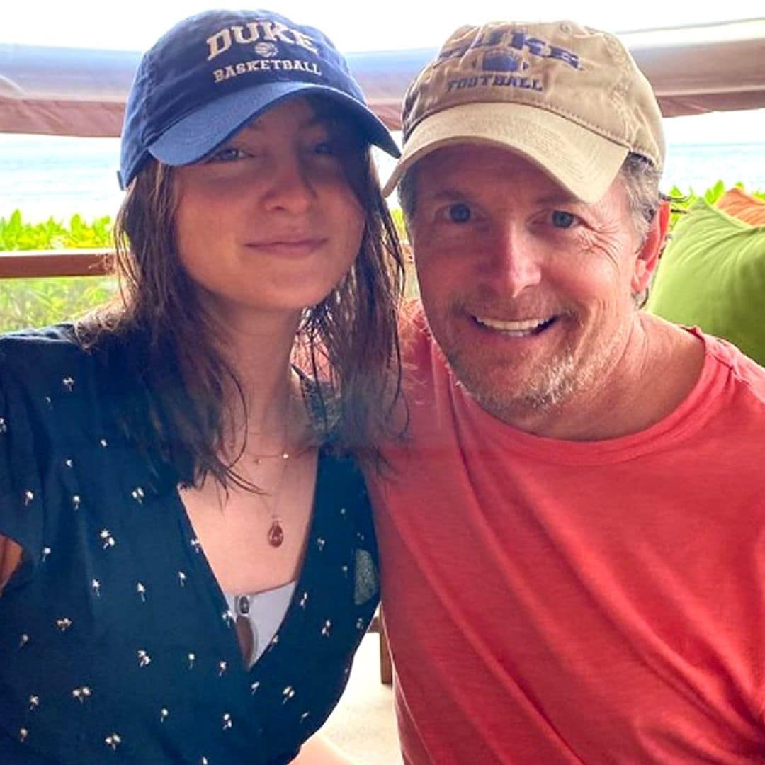 Michael J. Fox presume de su hija Esmé en su 20 cumpleaños: así ha cambiado