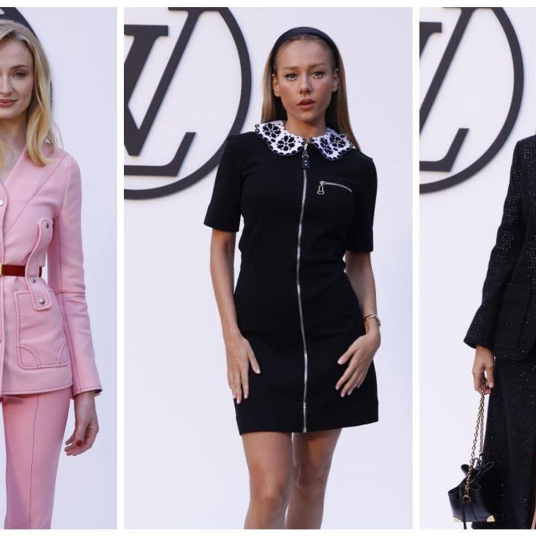 Ana de Armas, Ester Expósito y Sophie Turner entre las invitadas al desfile Crucero 2025 de Louis Vuitton en Barcelona