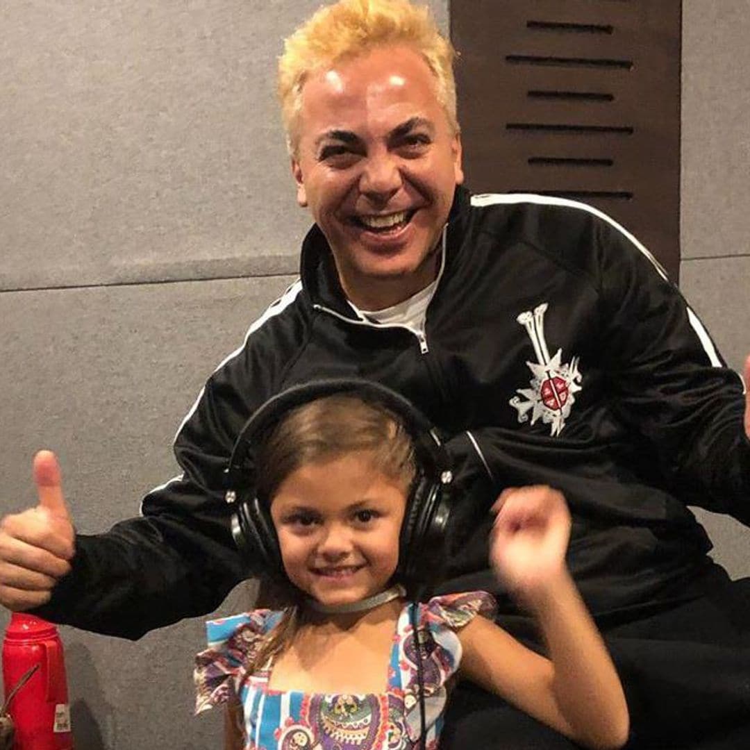 La hija de Cristian Castro se muestra como la fan #1 de su padre: ‘Hoy lanza su segundo disco mi papi’