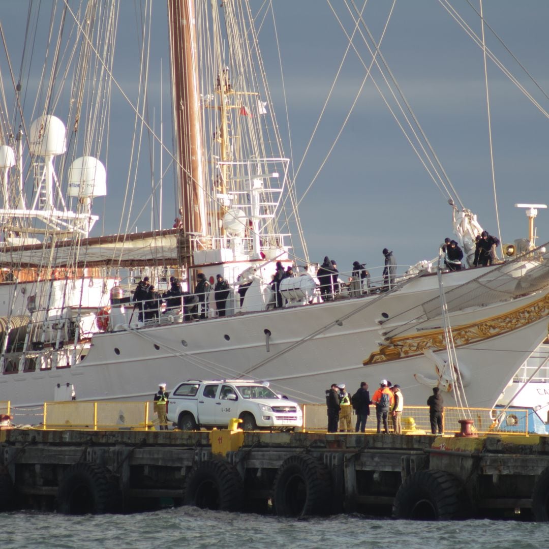 La princesa Leonor llega a Chile a bordo de 'Elcano' con un ligero cambio de planes 