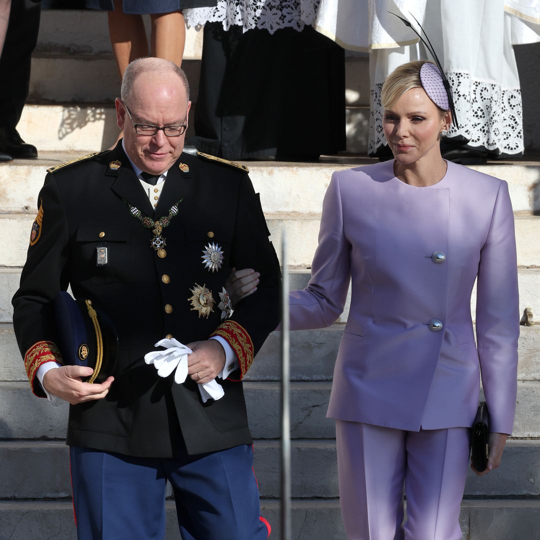 Charlene de Mónaco impacta en el Día Nacional con una 'chaqueta-joya' inspirada en España