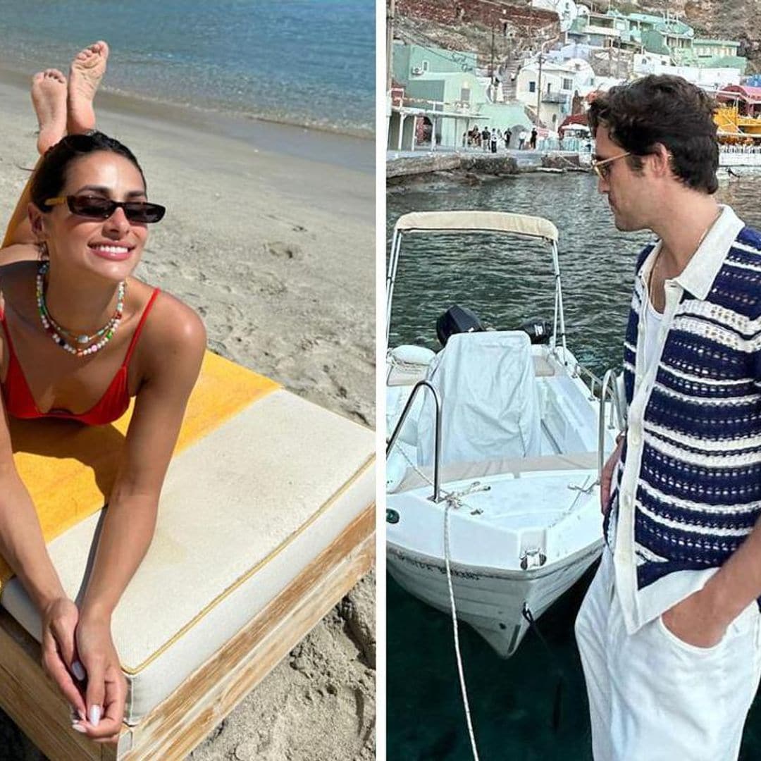 Diego Boneta y Renata Notni disfrutan del verano en Grecia