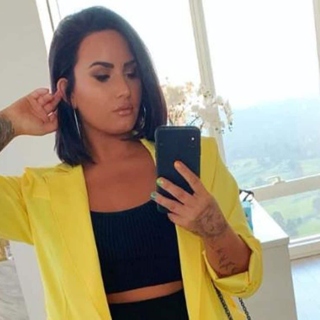 Demi Lovato impacta a sus fans con una foto de ella embarazada