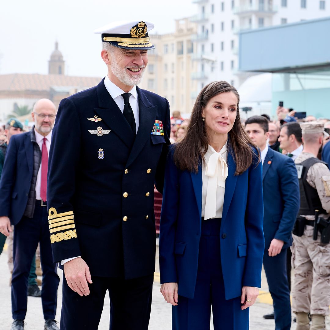 Doña Letizia habla de su emoción al despedir a la Princesa: 'Son muchos meses sin verla'