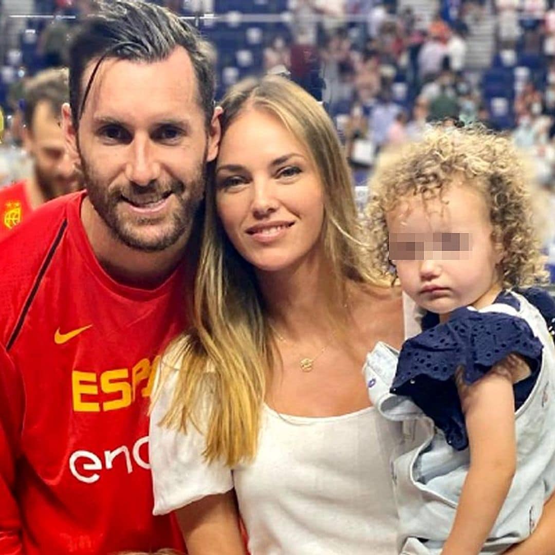 Las lágrimas de Rudy Fernández y la celebración de sus hijos tras pasar a la semifinal en el Eurobasket