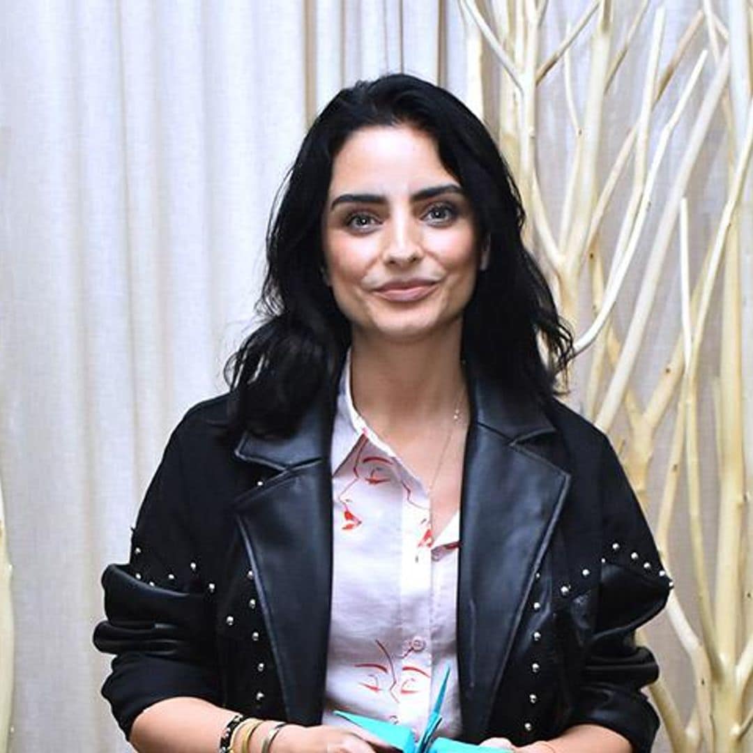 Aislinn Derbez comparte lo complejo que fue viajar con su familia al completo