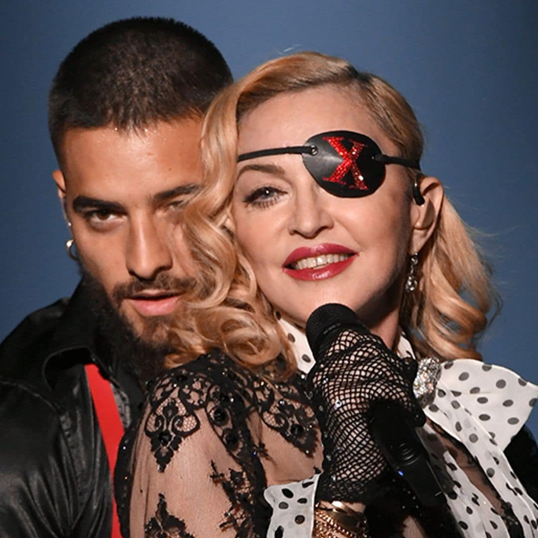 Madonna y Maluma fueron pura seducción en el escenario de los Billboard Music Awards