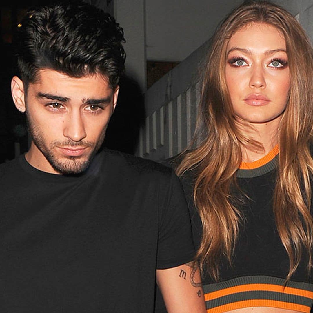 Gigi y Zayn, coordinados con un amuleto para alejar a los 'haters'