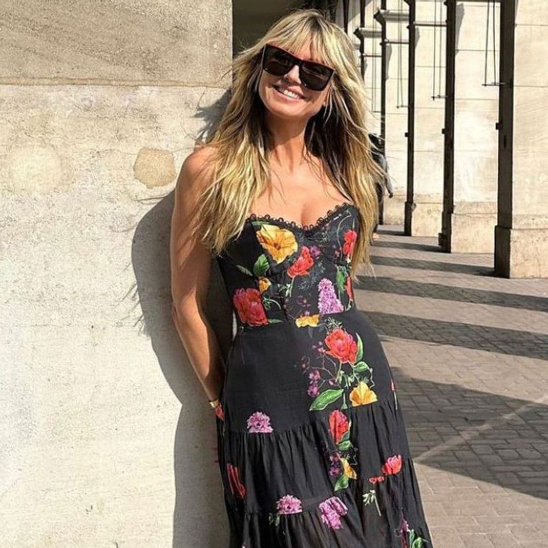 El vestido ibicenco de la supermodelo Heidi Klum que Ana Obregón llevó primero