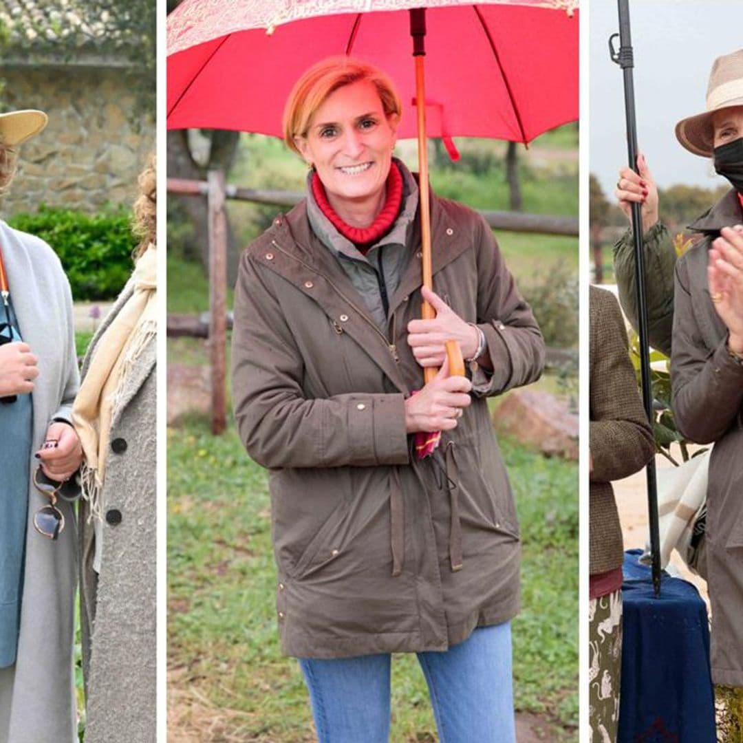 Doña Elena, María Zurita, Simoneta Gómez-Acebo, así ha sido la cumbre de Borbones