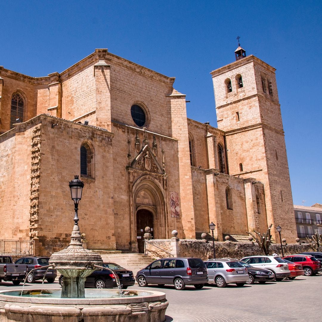 Plaza de Berlanga de Duero, Soria, elegido en 2025 como uno de los pueblos más bonitos de España