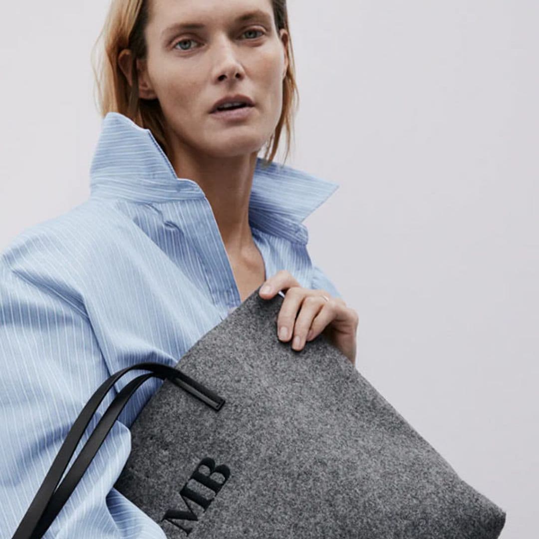 Zara lanza unos nuevos bolsos personalizables de fieltro