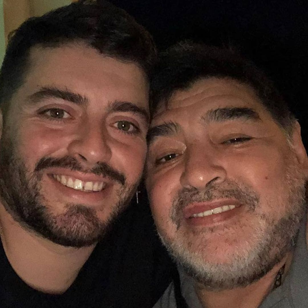 Diego Jr, el hijo al que Maradona reconoció en 2016, recuerda el abrazo de su padre con el que soñó 'tantos años'