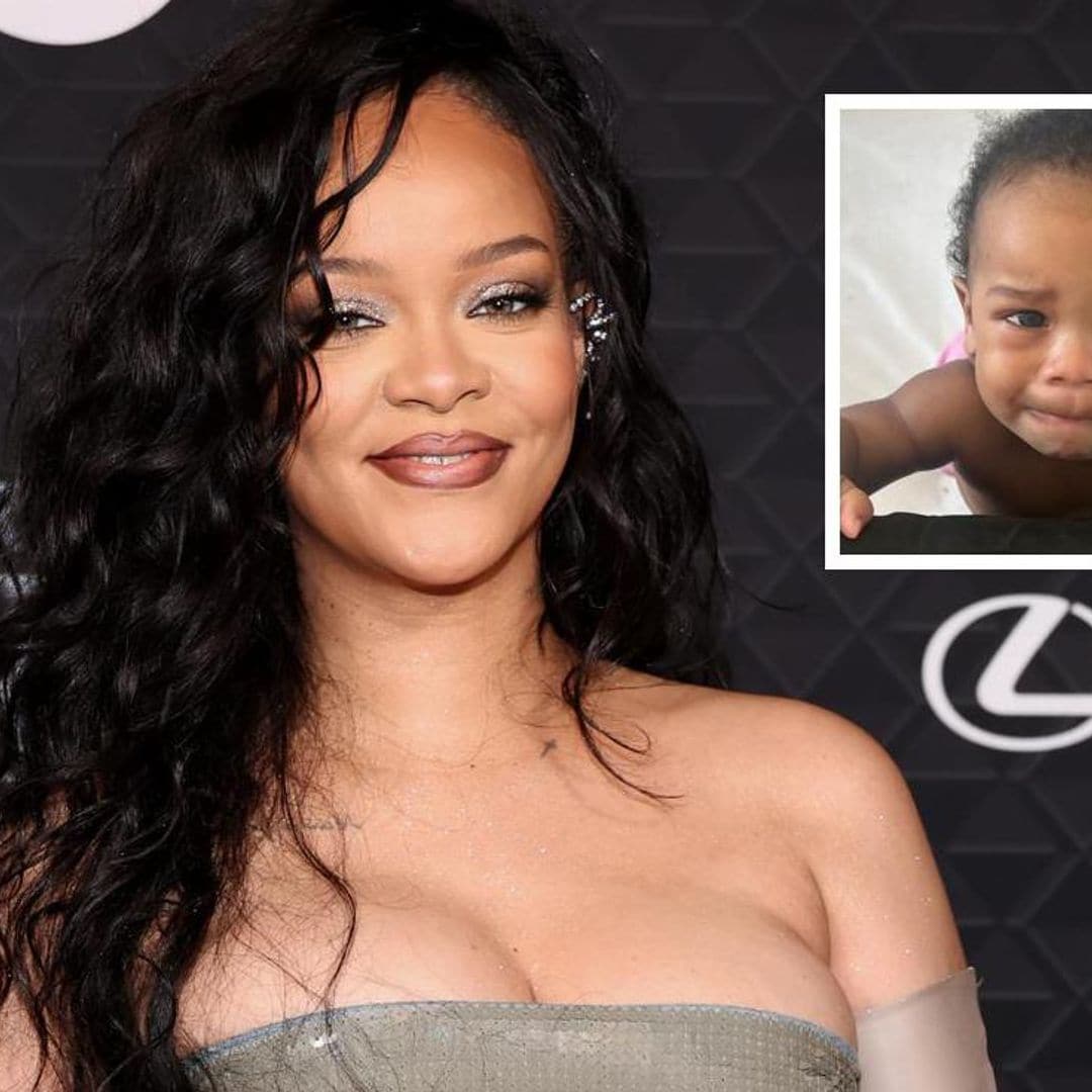 La tierna ‘rabieta’ del bebé de Rihanna al saber que su hermano irá a los Oscar y él no