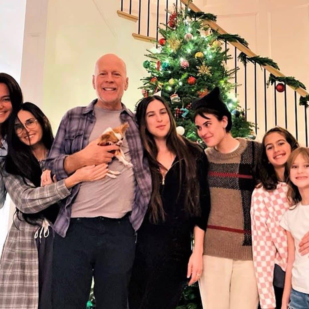 Así son las cinco hijas de Bruce Willis con las que está pasando sus primeras Navidades con afasia