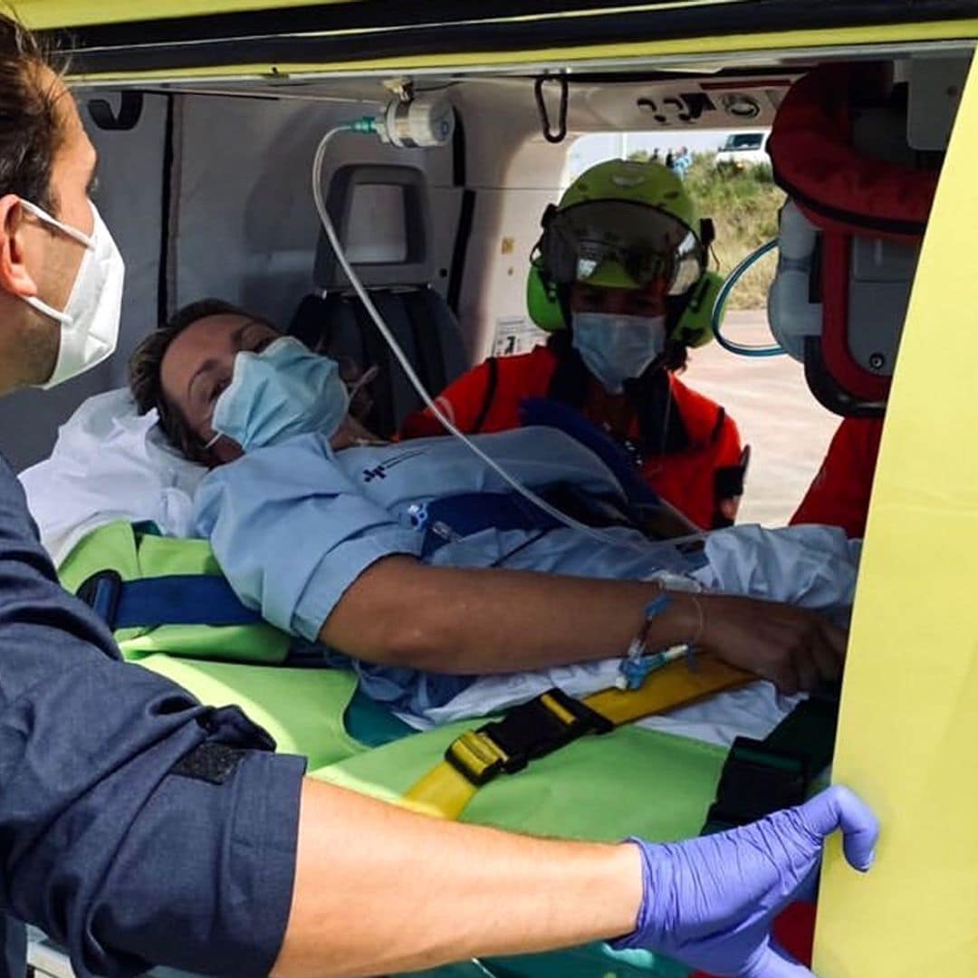 Ainhoa Arteta recuerda su momento más crítico de salud cuando la trasladaron en helicóptero