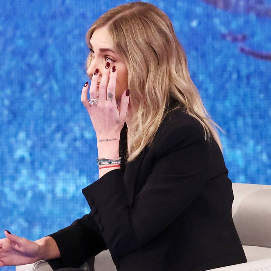 Chiara Ferragni concede su primera entrevista televisiva tras su separación: 'Es una crisis fuerte pero nos amamos'