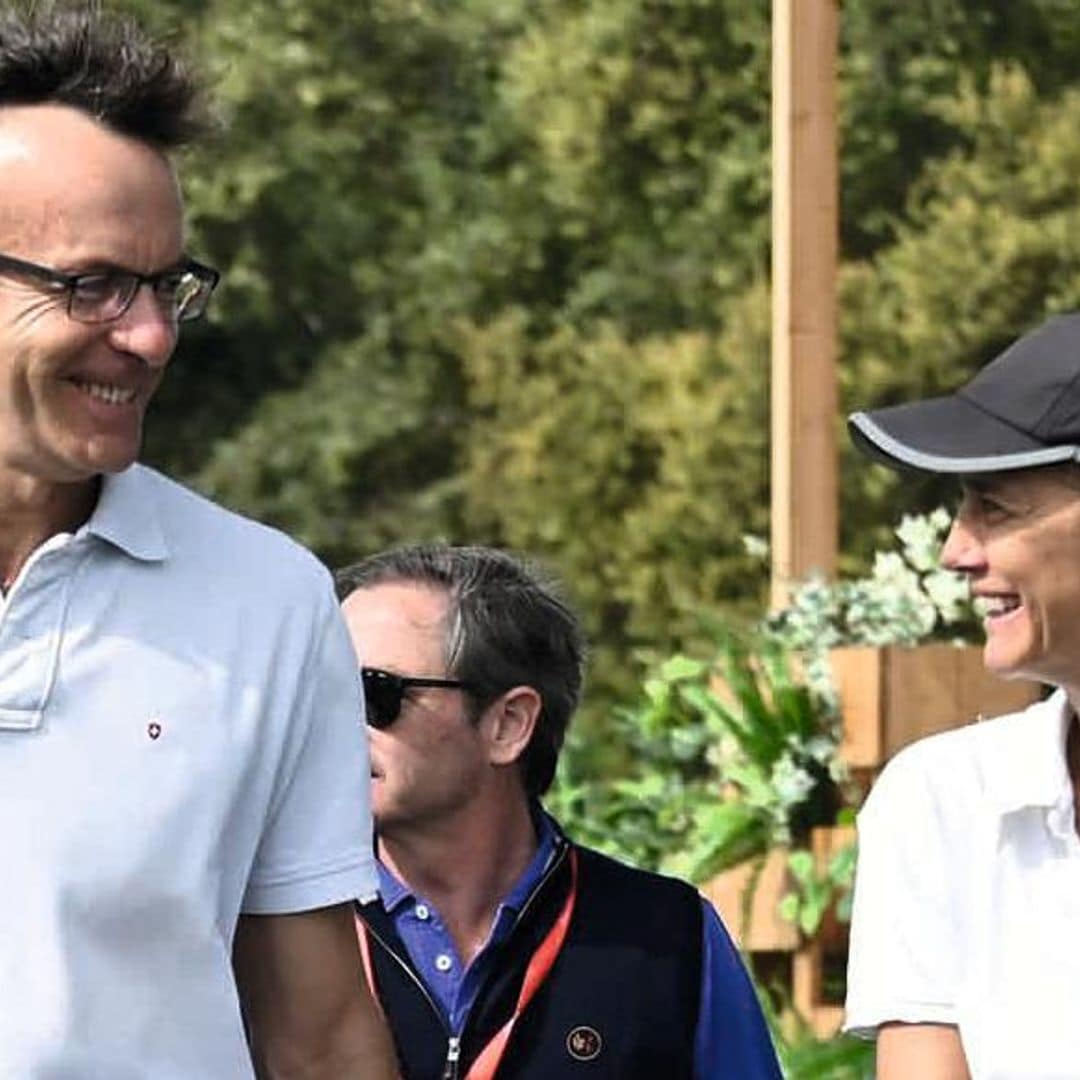 Blanca Suelves y Joaquín Güell, juntos en un torneo de golf