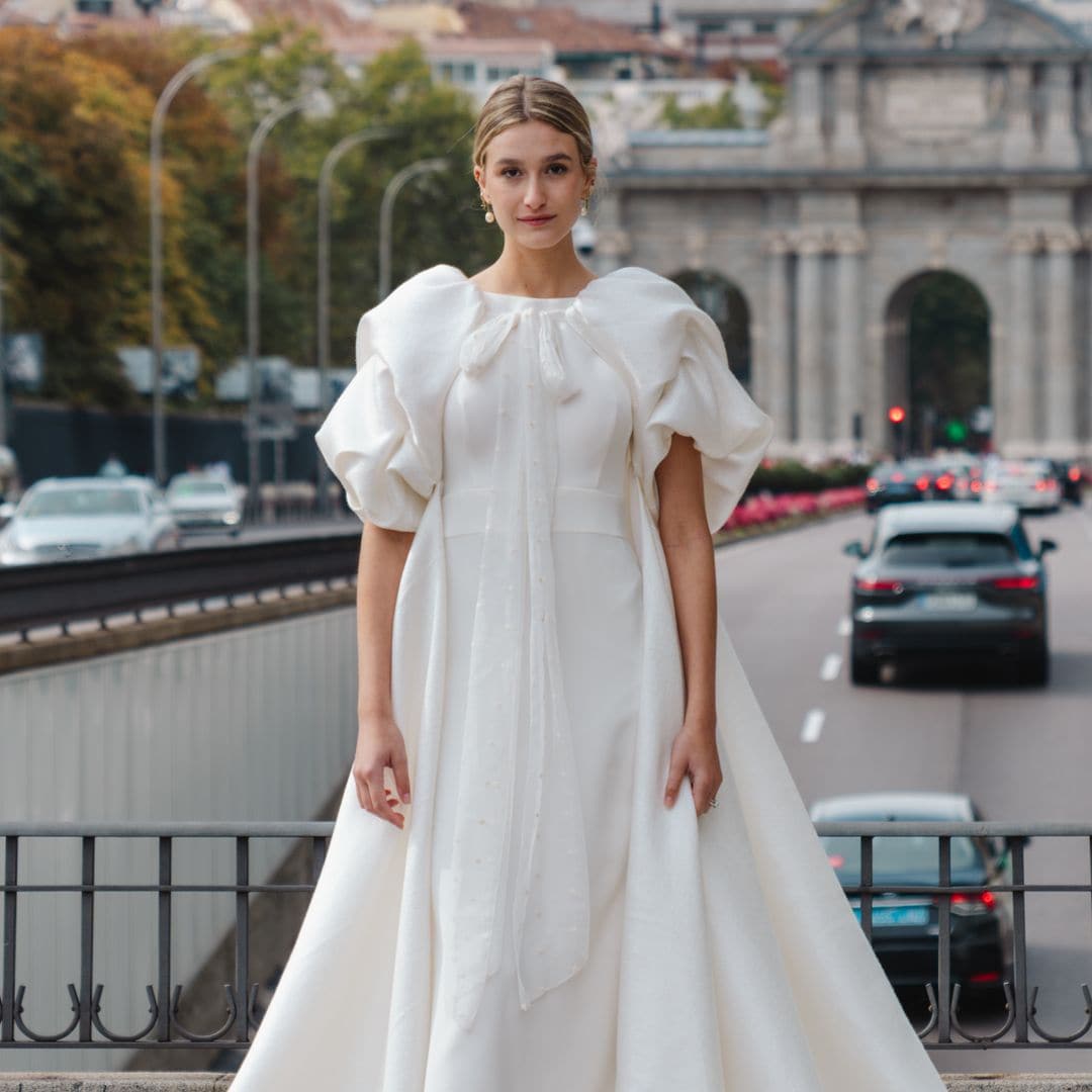 La primera colección de vestidos de novia de Laura Monge es atemporal y con toques vanguardistas