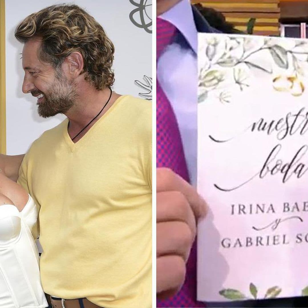 Irina Baeva entrega la primera invitación para su boda con Gabriel Soto