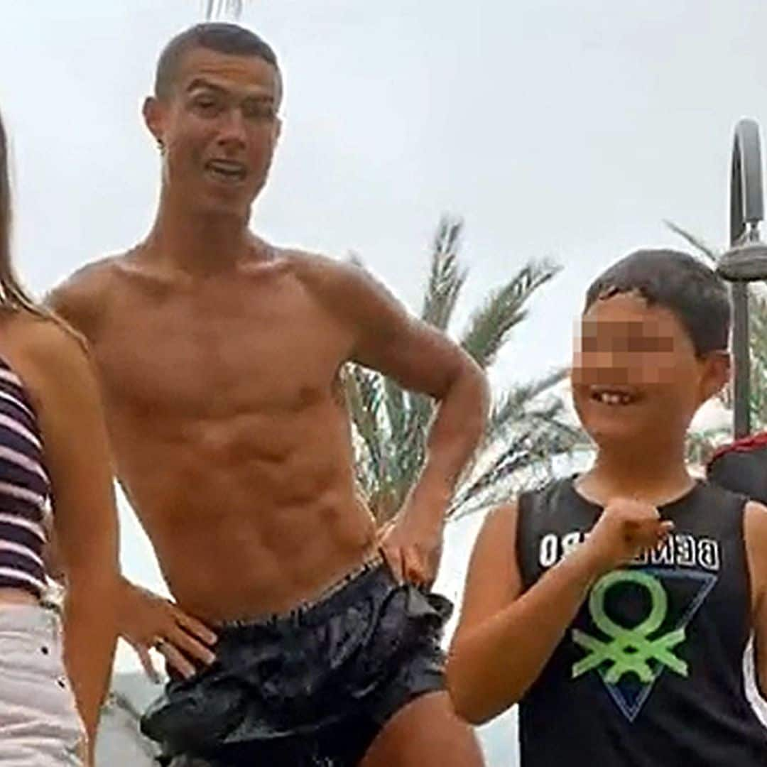 Cristiano Ronaldo, como nunca le habíamos visto en un divertido vídeo bailando en familia