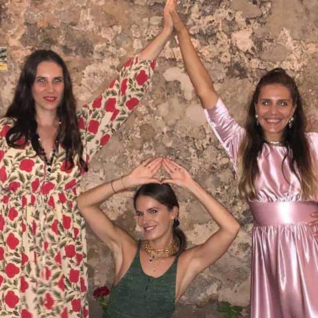 Tatiana Santo Domingo, de boda en Mallorca con sus amigas