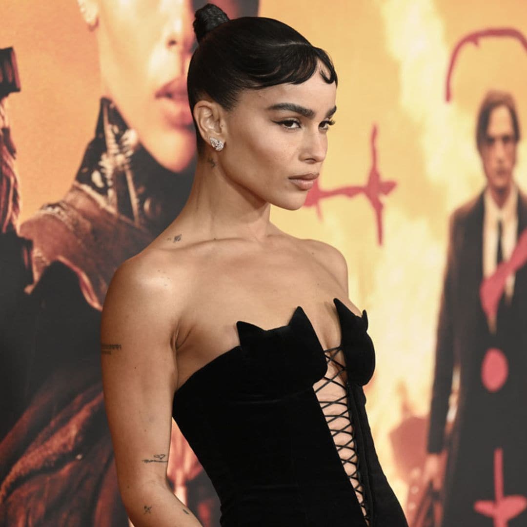 El 'eyeliner' de Zoë Kravitz en 'The Batman' escondía un secreto