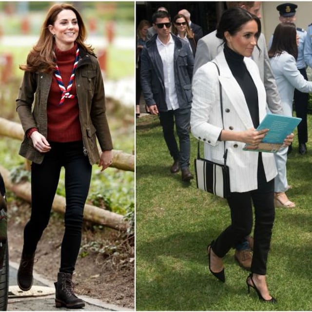 meghan markle kate middleton jeans