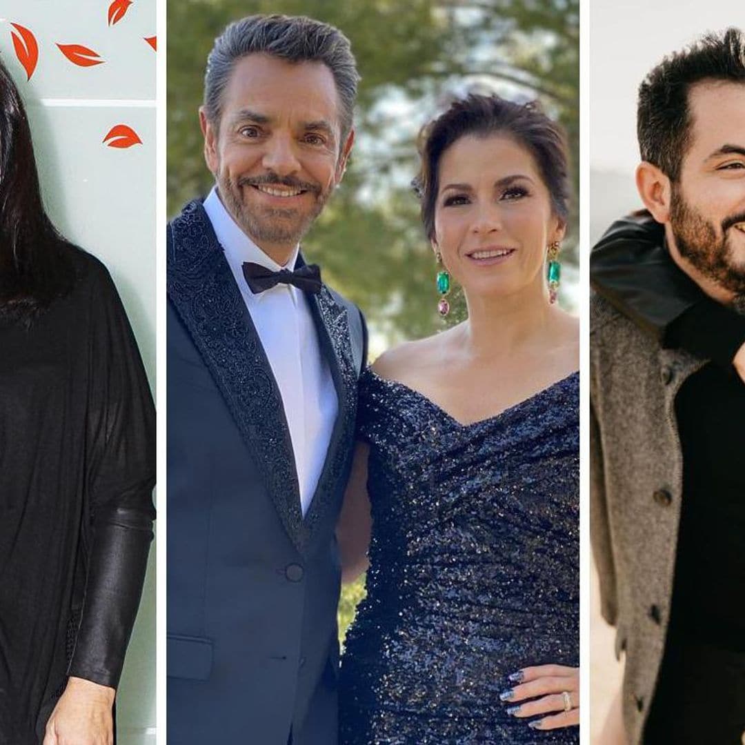 Victoria Ruffo, Eugenio Derbez y Alessandra Rosaldo se unen en mensajes de alegría por el bebé de José Eduardo y Paola Dalay