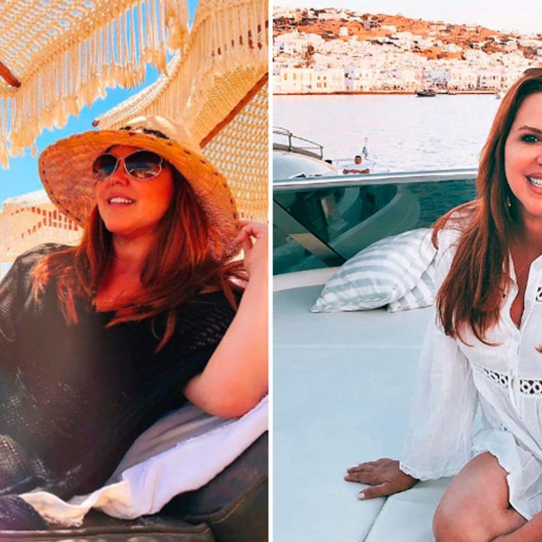 Mykonos, el paraíso griego donde María Celeste Arrarás disfruta de sus vacaciones