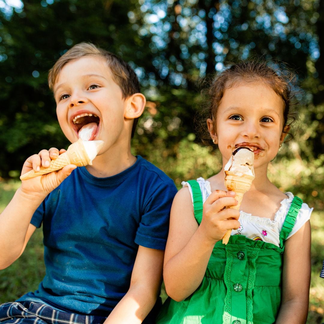 ¿Es recomendable que los niños tomen helados, sorbetes y granizados?