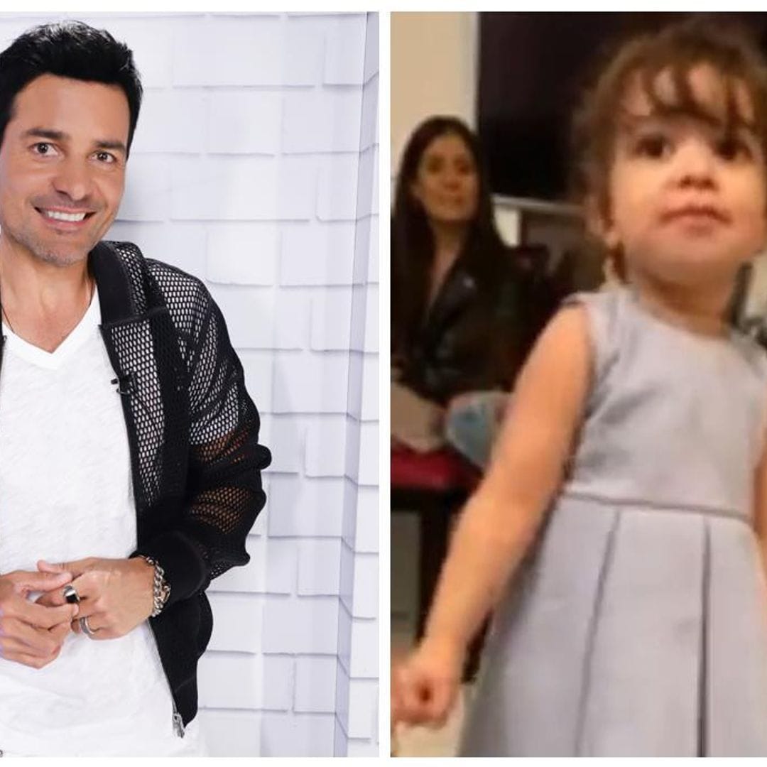 Chayanne quedó cautivado con una pequeña que baila al ritmo de Salomé