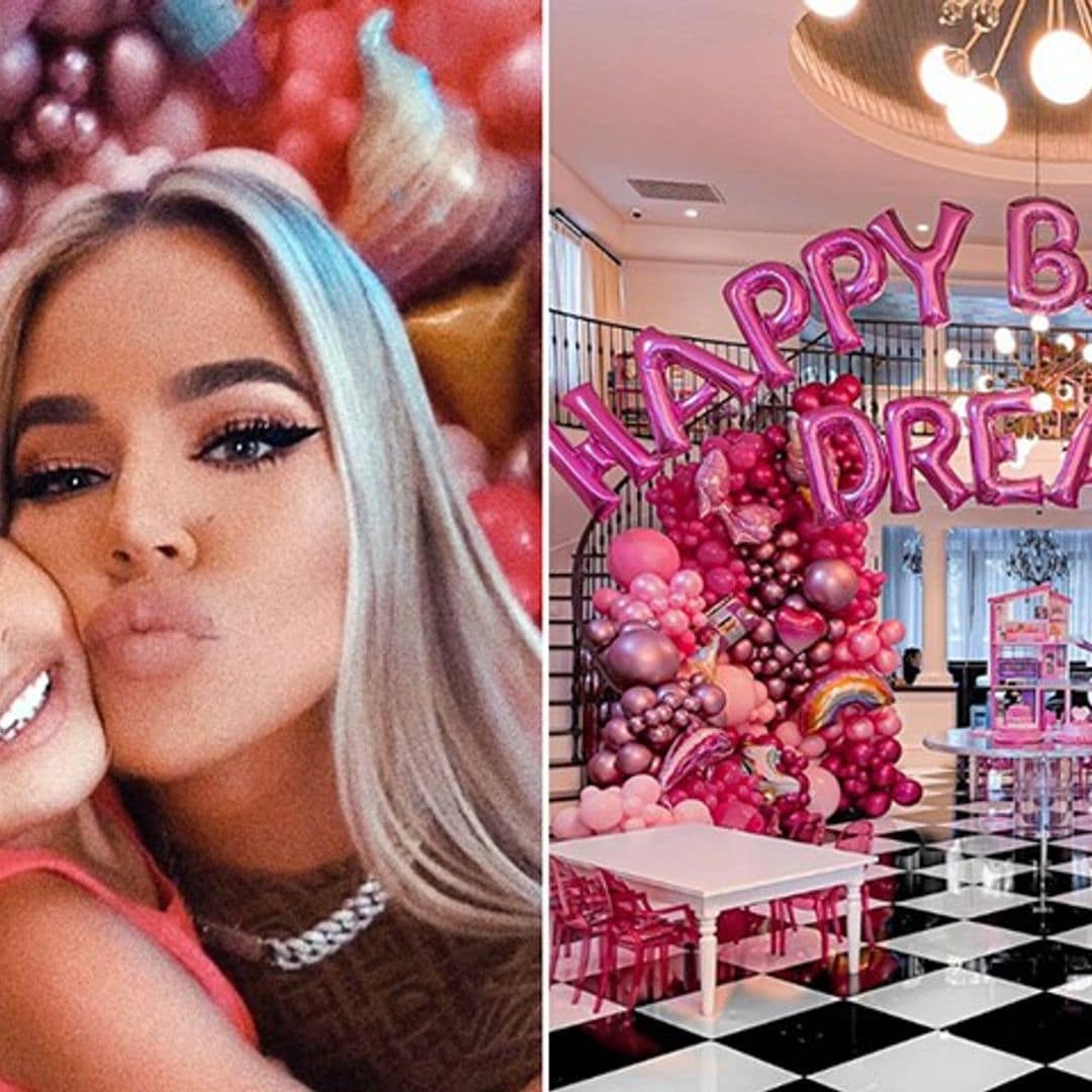 Así fue la divertida fiesta de cumpleaños de Dream Kardashian