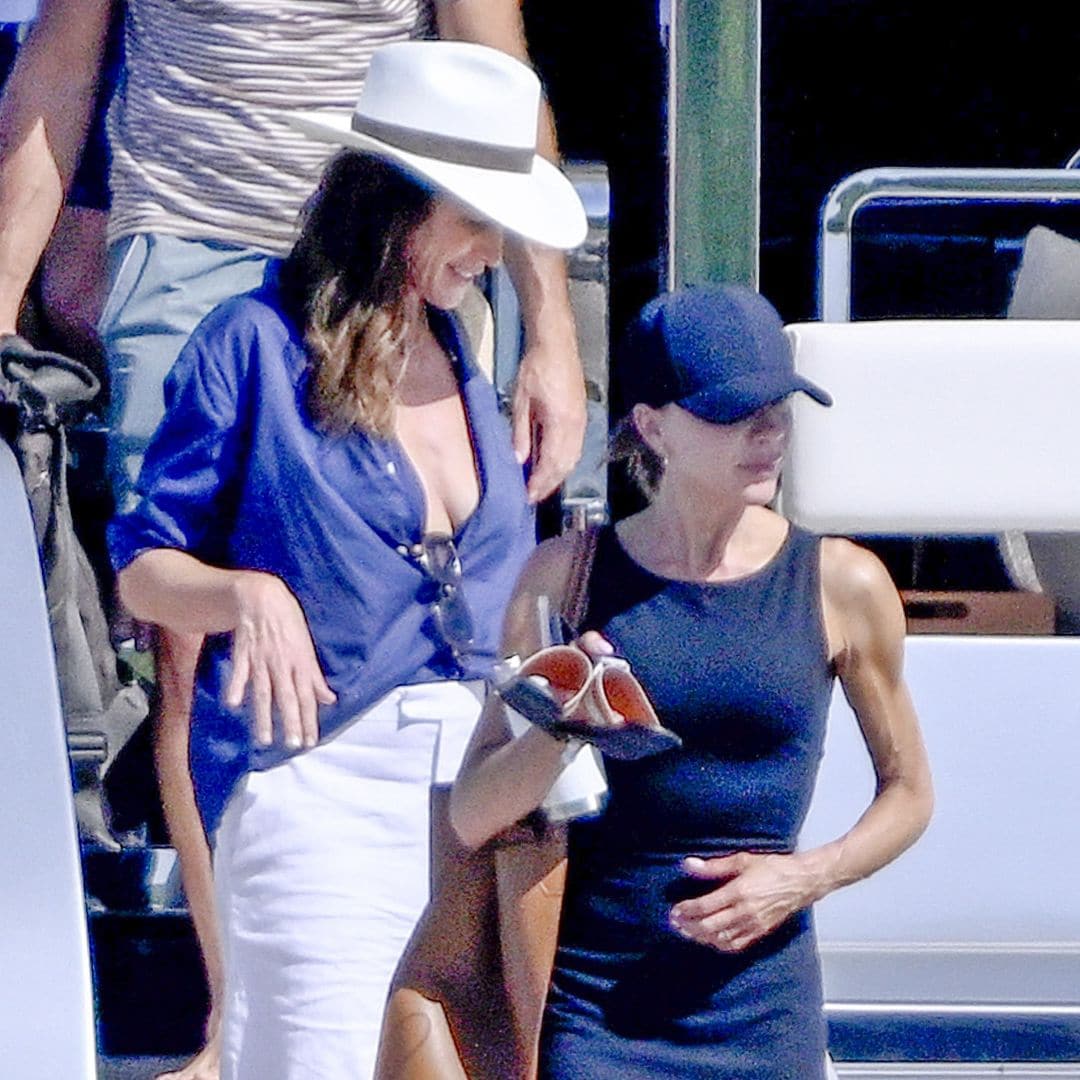 Victoria y David Beckham disfrutan de un día en yate junto a Cindy Crawford y Rande Gerber