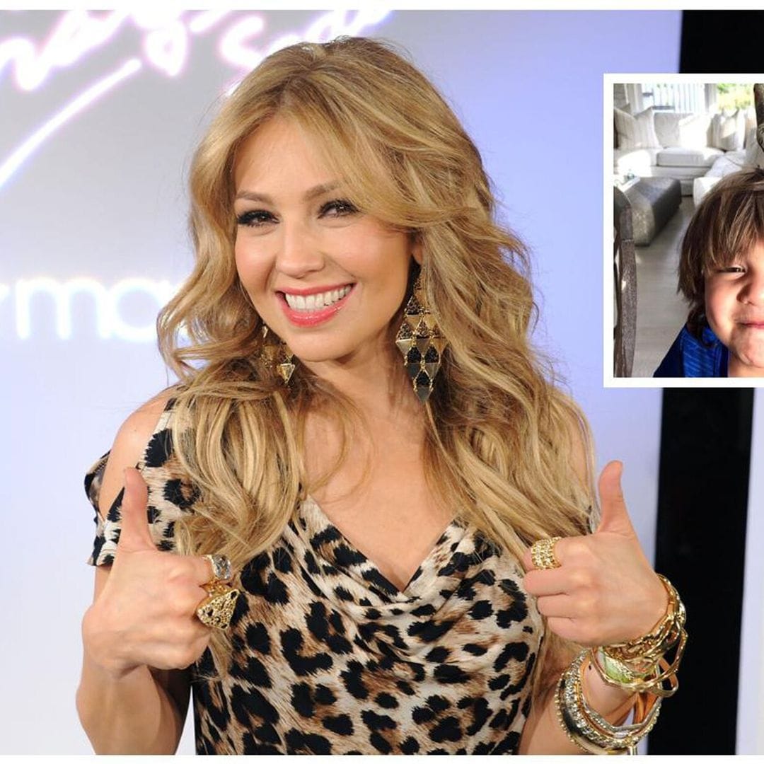 Thalía celebra el cumpleaños de su hijo menor con fotos inéditas