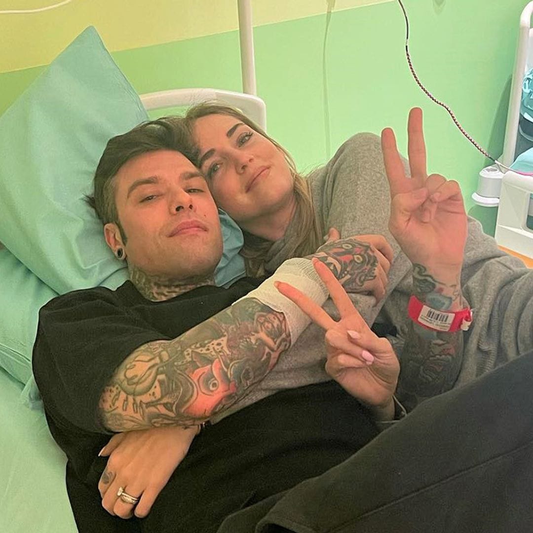 Chiara Ferragni, muy orgullosa de su ‘héroe’, muestra cómo está Fedez tras la extirpación del tumor de páncreas