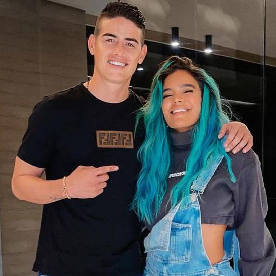 James Rodríguez despeja los rumores de una relación con Karol G: ‘Estoy soltero y feliz’