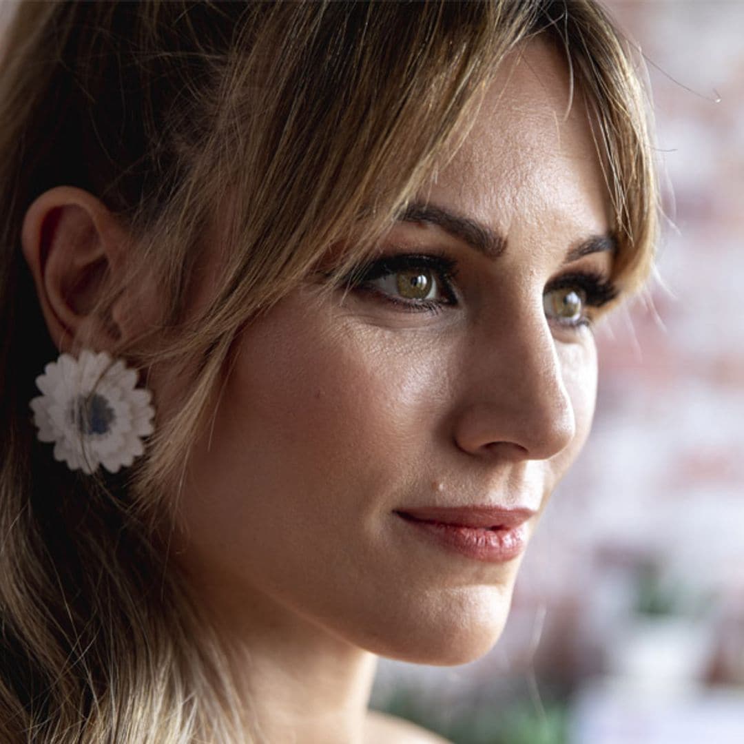 edurne pendientes flor