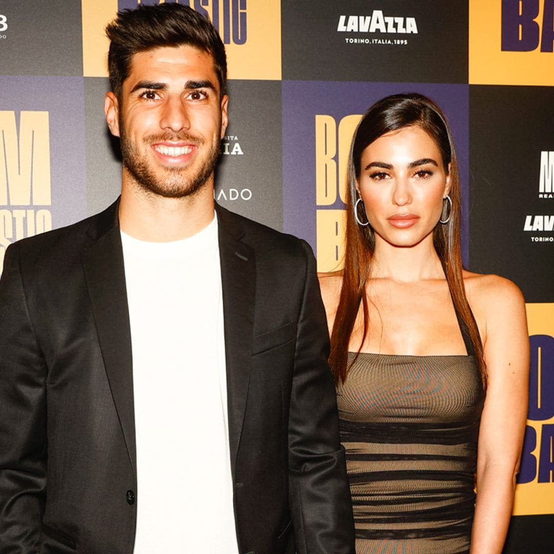 Marco Asensio y Sandra Garal, inseparables en un momento muy dulce para el jugador del Real Madrid