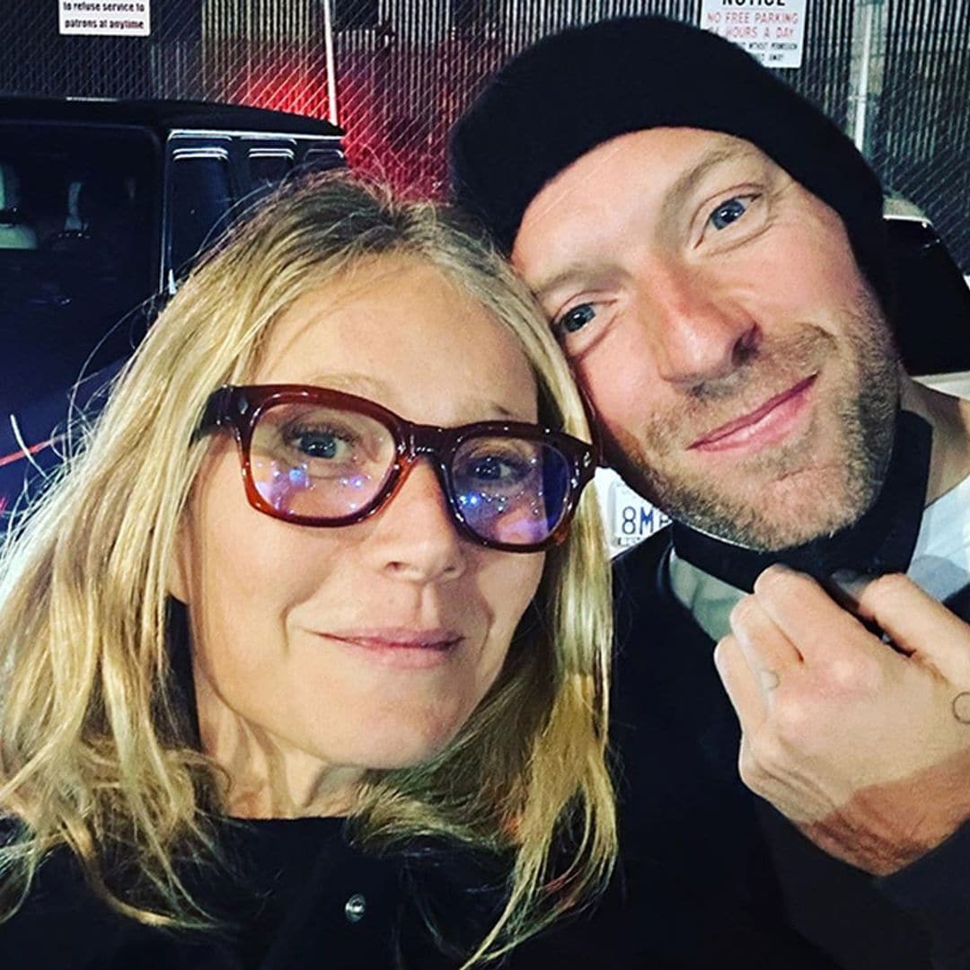 Gwyneth Paltrow felicita a su ex Chris Martin con una foto y un mensaje de lo más cariñoso