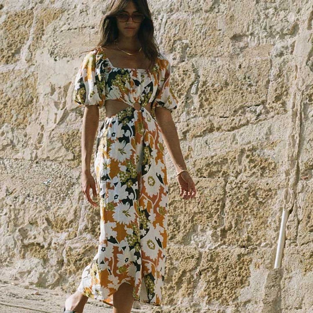 De las flores a los dibujos 'boho': el vestido largo y estampado es la prenda comodín de la temporada