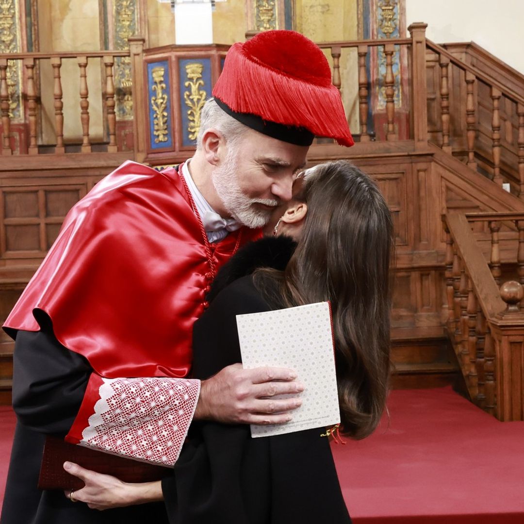 El orgullo de la Reina en la investidura como doctor honoris causa de don Felipe  