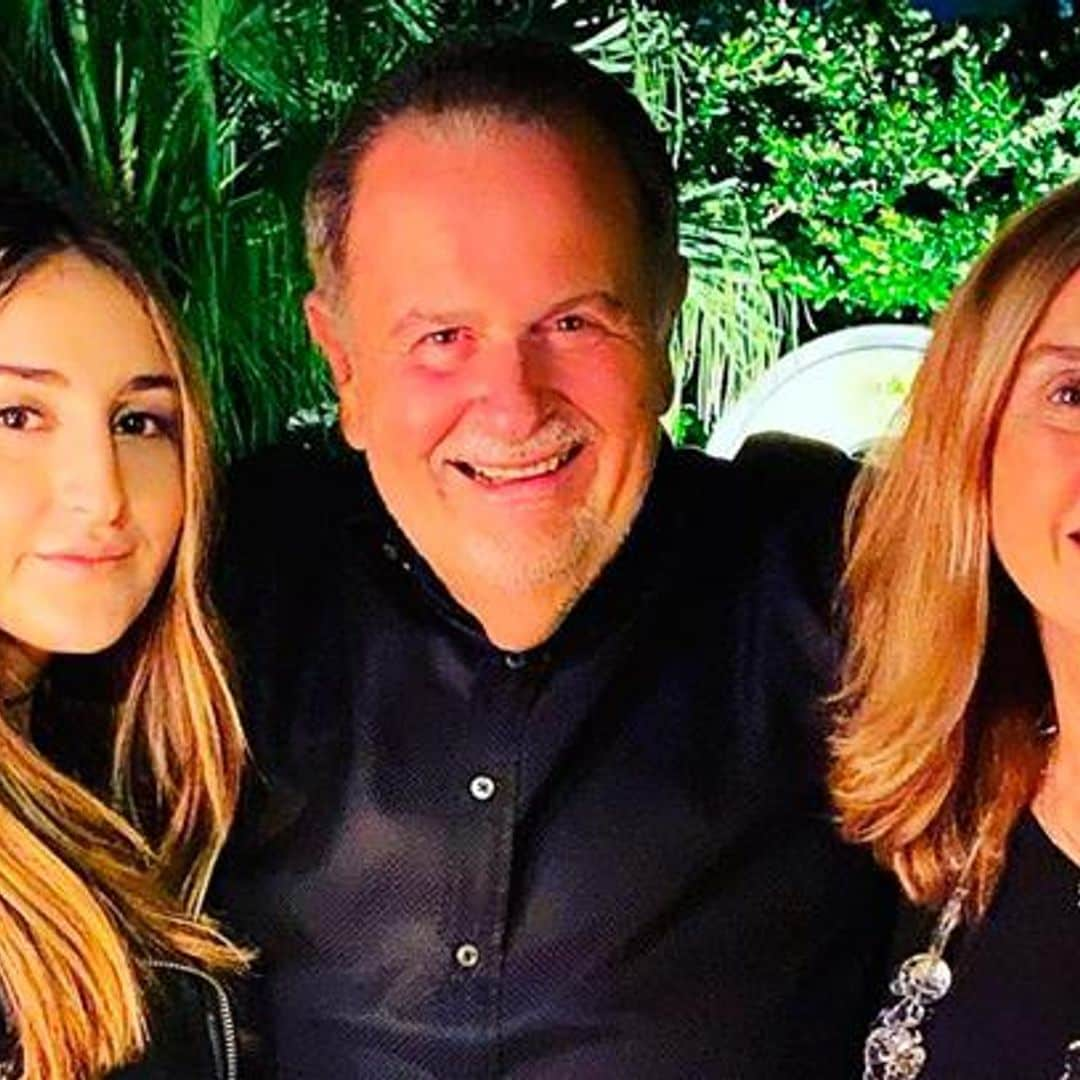 Raúl de Molina celebra el cumpleaños 20 de su hija Mía con un festejo íntimo en casa