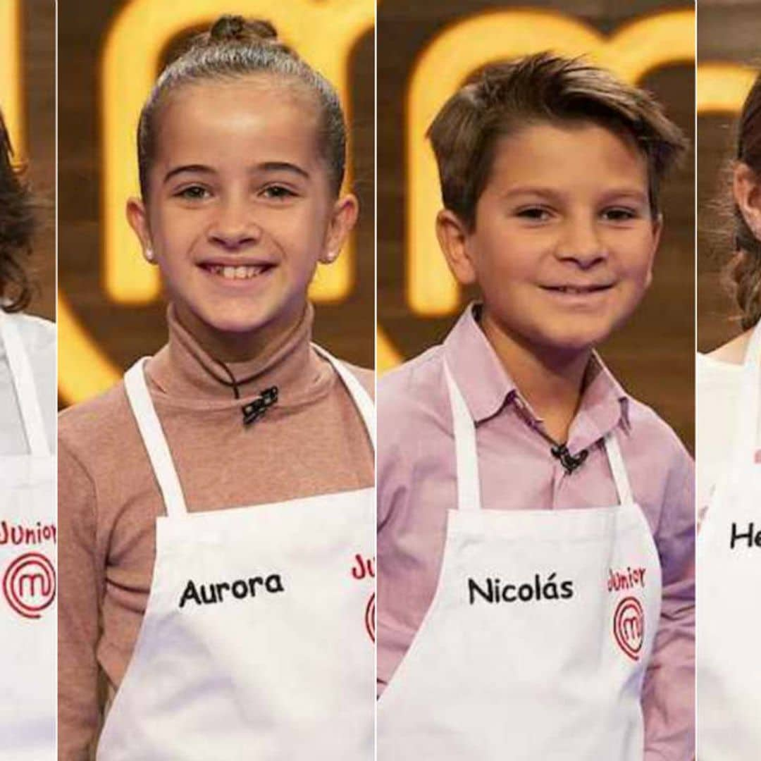 Henar, Javi, Aurora y Nico, finalistas de la octava edición de 'MasterChef Junior'