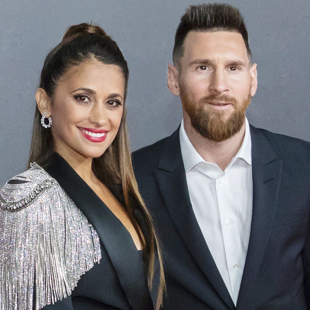 ¡Para comérselos! Los hijos de Messi y Antonela Roccuzzo, protagonistas de su nuevo posado familiar