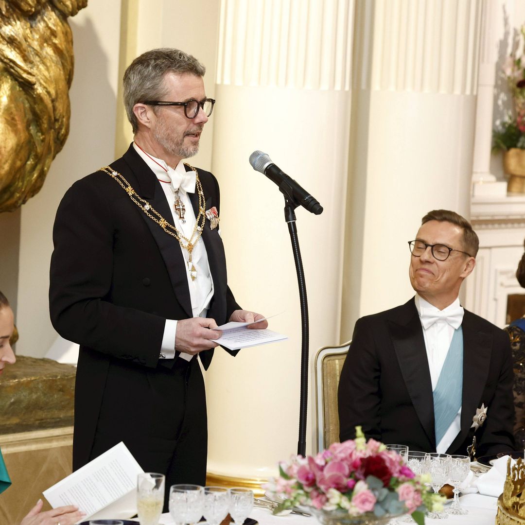 Los reyes de Dinamarca en la Cena de Gala en Helsinki