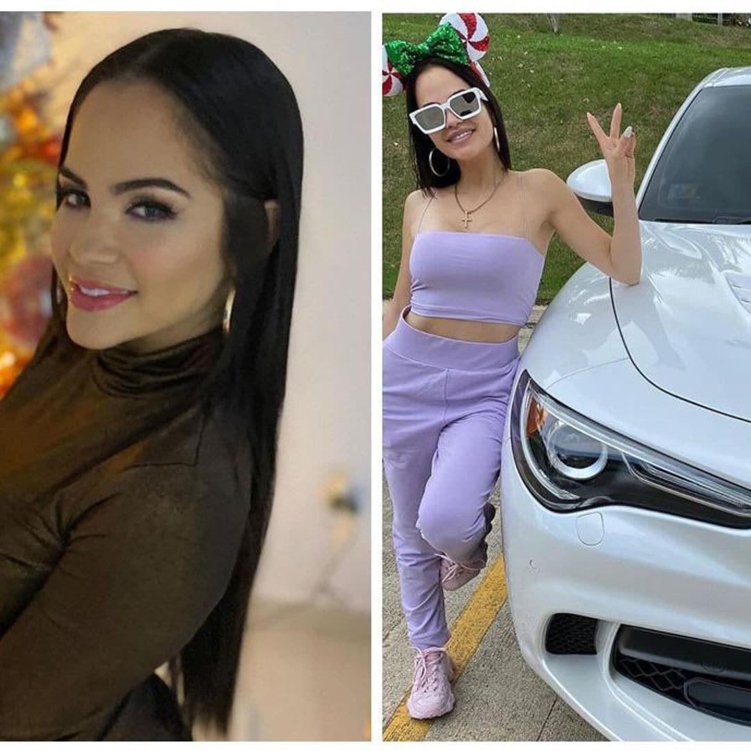 Natti Natasha y el automóvil de lujo que recibió en Navidad