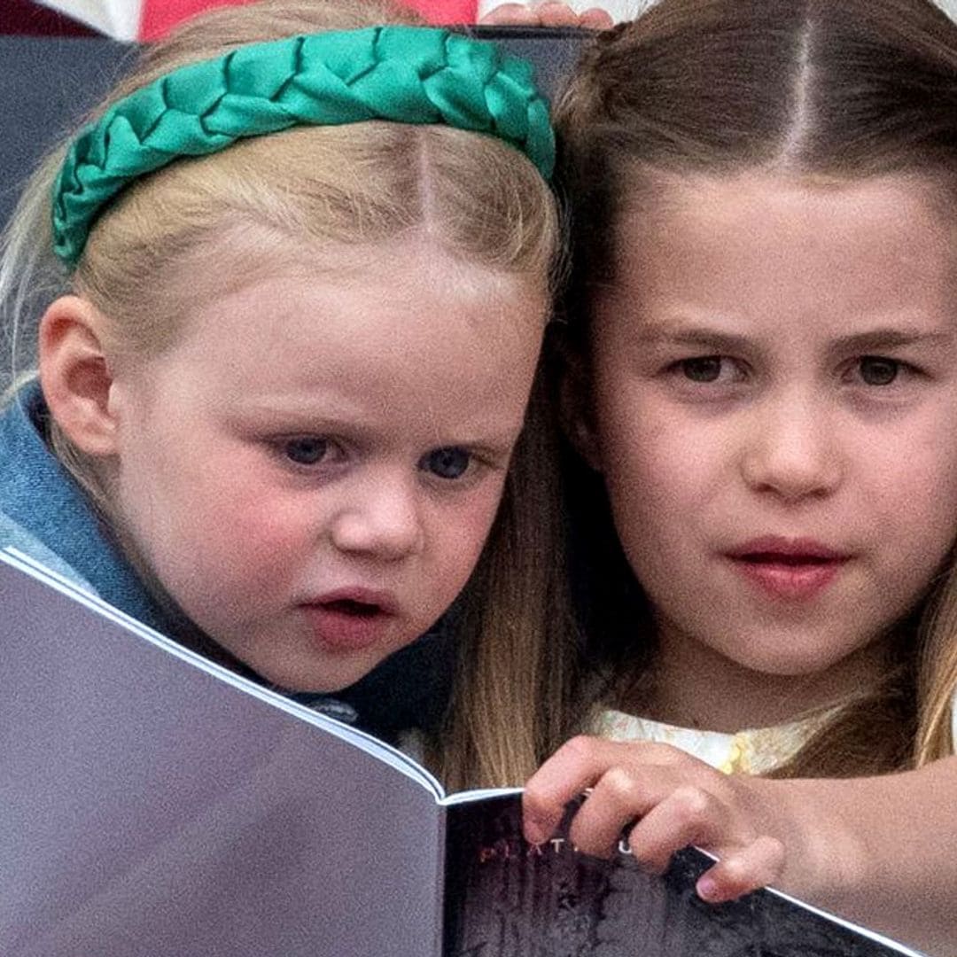 El vínculo tan especial que tiene la princesa Charlotte con sus primas Mia y Lena Tindall