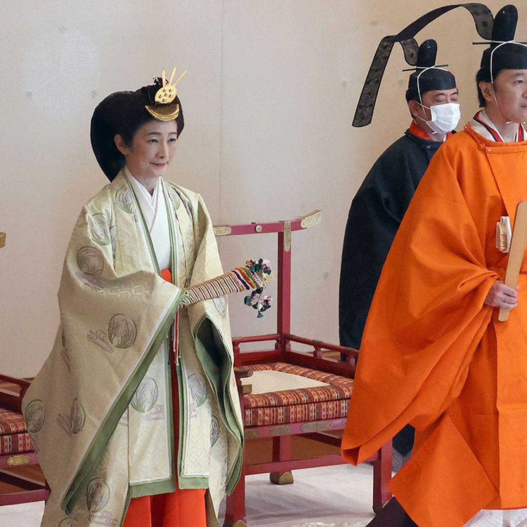 Así ha sido la ancestral (y austera) ceremonia con la que Akishino de Japón ha sido proclamado heredero